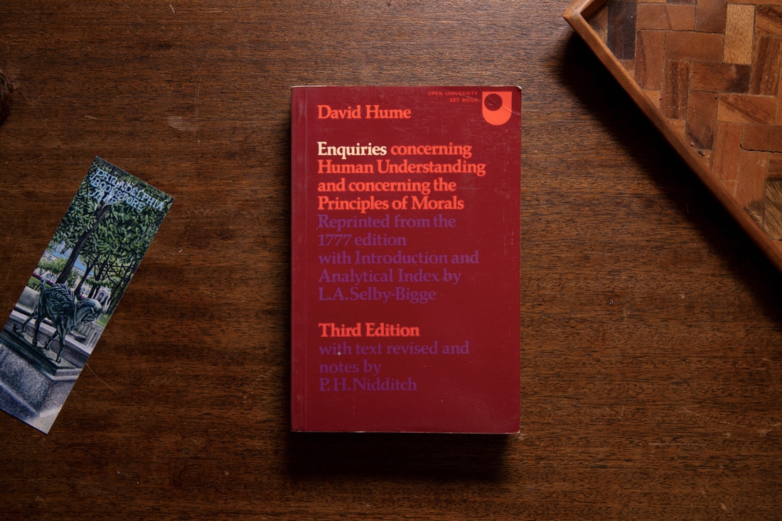 Enquiries concerning Human Understanding and concerning the Principles of Morals  by David Hume